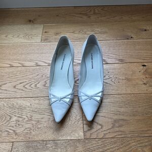 Costume National Women's White Pumps